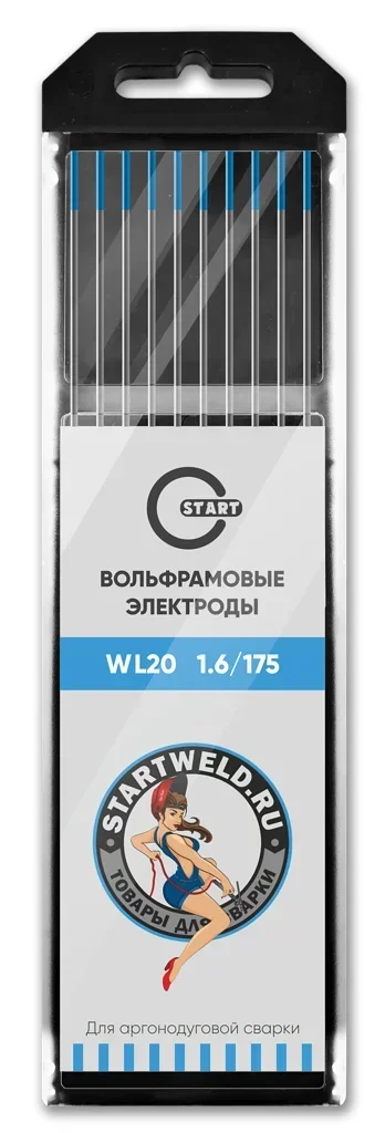 Фото для Вольфрамовый электрод WL 20 1,6/175 (голубой) WL2016175