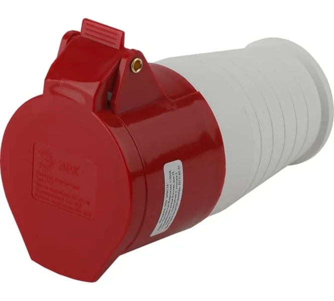  Розетка ЭРА переносная 215 3P+PE+N 16A 380B IP44