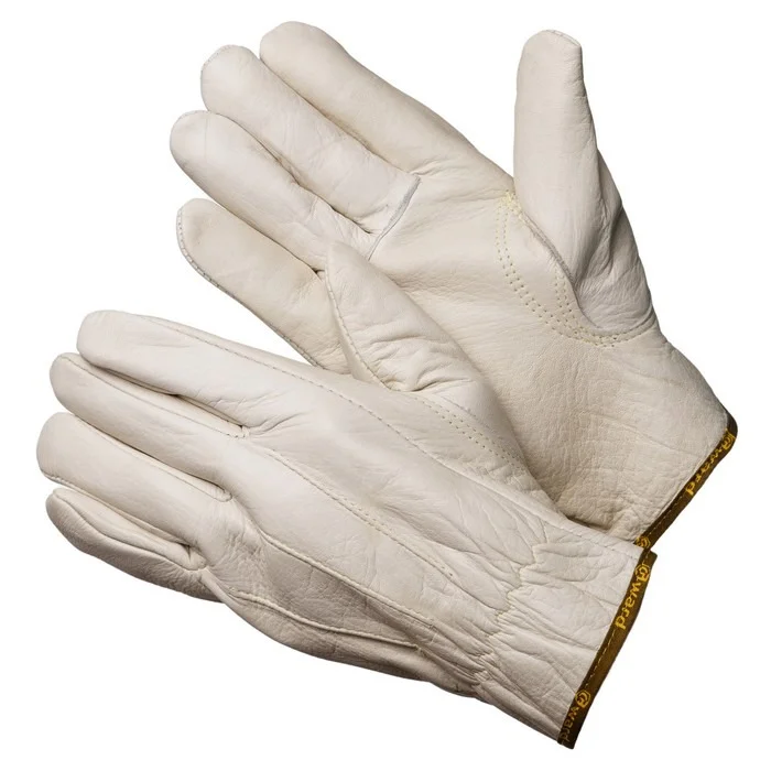 GWARD Force Перчатки цельнокожаные белого цвета (арт. XY276) 1/20 (размер 10 (XL))
