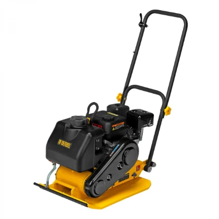 Фото для Виброплита бензиновая VC-30W, 30 кН, 60*45 см, 196 см3, бак для воды Denzel