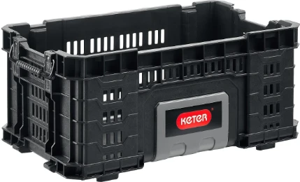 Фото для KETER GEAR CRATE, 564 х 320 х 250 мм, (22″), пластиковый ящик-лоток (38373)