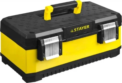 Фото для STAYER METALPro, 498 х 289 х 222 мм, (19.5″), Металлический ящик для инструментов, Professional (2-38011-18)