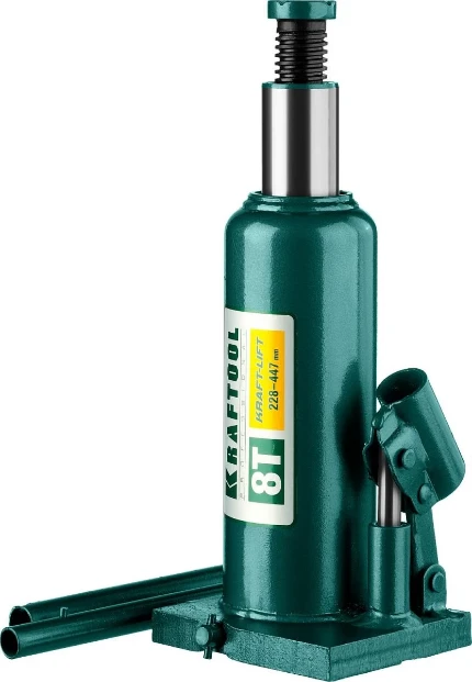 Фото для KRAFTOOL KRAFT-LIFT, 8 т, 230 - 457 мм, бутылочный гидравлический домкрат (43462-8)