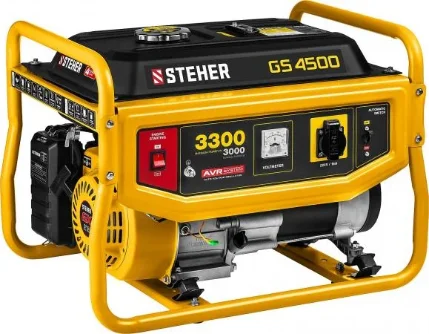Фото для STEHER 3300 Вт, бензиновый генератор (GS-4500)