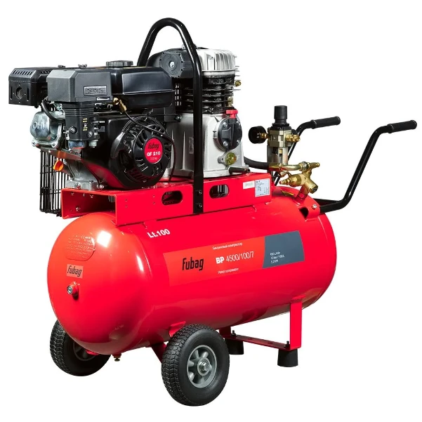 Фото для Бензиновый ременной одноступенчатый компрессор FUBAG BP 4500/100