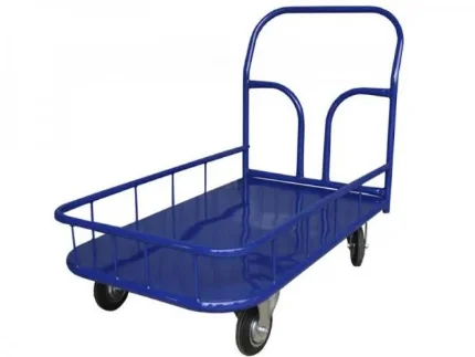 Фото для Тележка платформенная ТП-Б 900 с бортами (500х1000) (без колес)