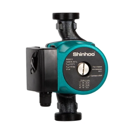 Фото для Насос циркуляционный Shinhoo BASIC S 25-6S 180