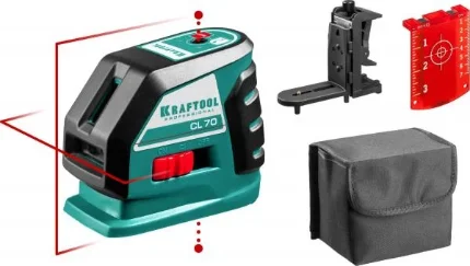 Фото для Аренда лазерный нивелир KRAFTOOL CL-70, 20 м + штатив
