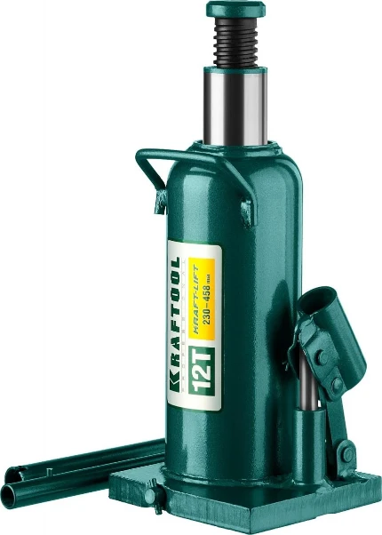 Фото для KRAFTOOL KRAFT-LIFT, 12 т, 230 - 460 мм, бутылочный гидравлический домкрат (43462-12)