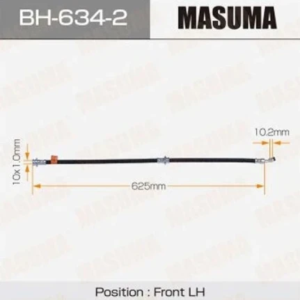 Фото для Шланг тормозной MASUMA /front/ LH BH-634-2/JBH0334 JUKE F15E