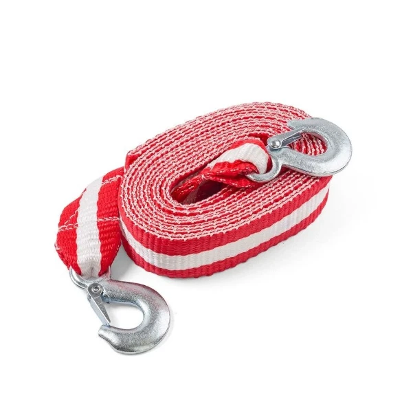 Фото для Трос буксировочный ленточный «AUTOPROFI» 12 т, 5 м, 2 крюка, сумка TRL-120/1