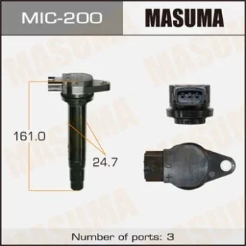 Фото для Катушка зажигания MASUMA, MIC200/NSDI-2001E/1N0218100/1N1018100 QG13DE, QG15DE, B15