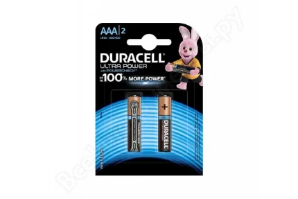 Батарейка Duracell LR03-2BL Ultra Power (2/20/16500)