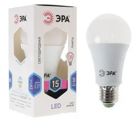 Лампа ЭРА LED smd A60-15w-860-E27