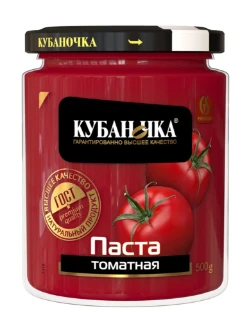 Фото для Паста томатная Кубаночка 500гр