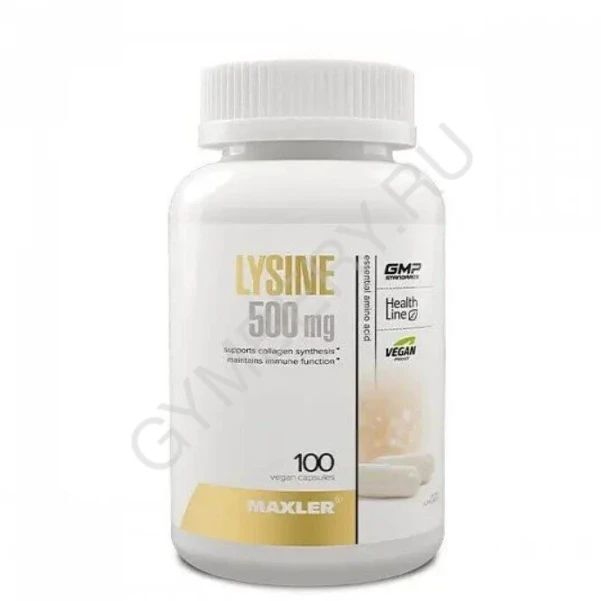 Фото для MXL. L-Lysine 500mg 100 vcaps, шт, арт. 0202032