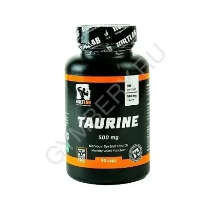 Фото для Kultlab Taurine 500 mg, 90 капс (Капсулы), шт, арт. 0102030