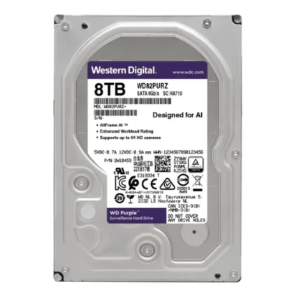 Фото для Специализированный HDD 8Tb SATA-3 Western Digital Purple