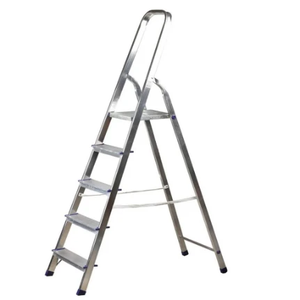Фото для Лестница-стремянка, 5 ступеней, алюминиевая, 103см - Сибин