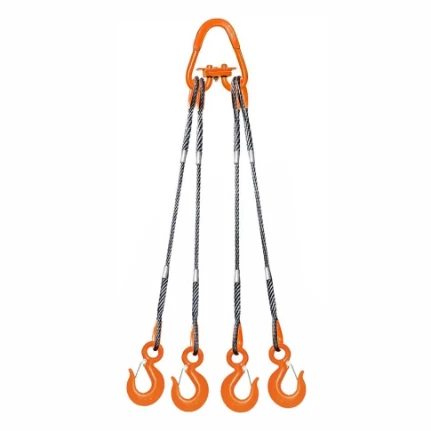 Фото для Стропа 4СК- 3,2т (L = 1,5м) звено РТ-3 с кч din 1,5т (опрессовка) - Magnus Profi