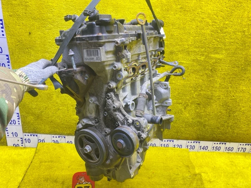 Двигатель Toyota Vitz NSP135 1NRFE 2012 перед.