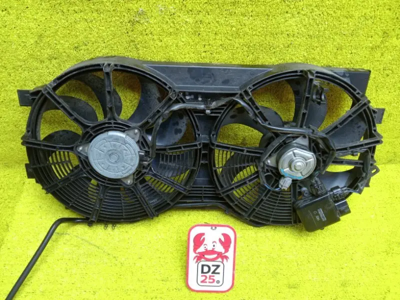 Вентилятор охлаждения радиатора Nissan Leaf ZE0 EM61 2010 перед.