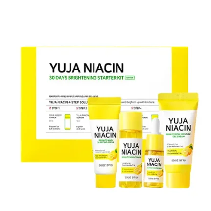 Фото для SOME BY MI Yuja Niacin 30 Days Brightening Starter Kit (4 items) – Мини цитрусовый набор (4 предмета)