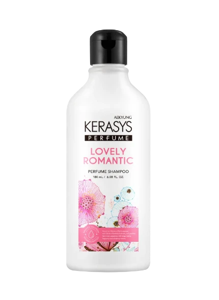 Фото для Шампунь для волос KeraSys Perfumed Line Романтик увлажняющий с ромашкой и базиликом 180 мл