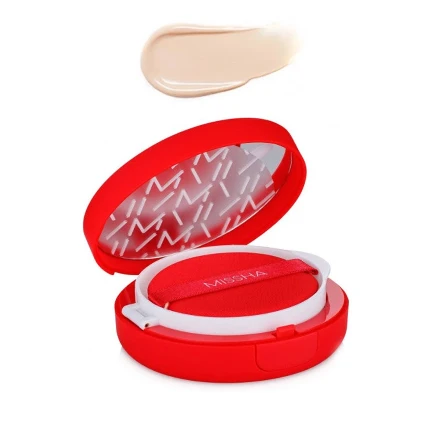 Фото для Missha Тональный кушон с матовым финишем, 23 тон Velvet Finish Cushion 23 SPF50+ PA+++