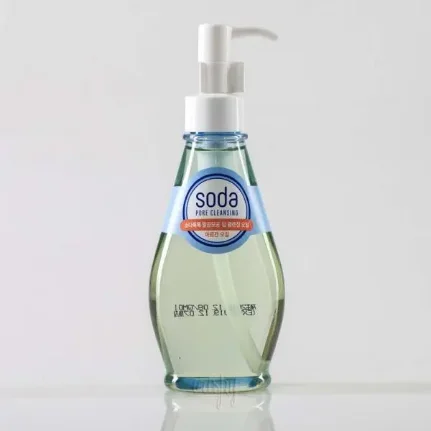 Фото для Holika Holika гидрофильное масло для лица Soda Tok Tok Clean Pore, 150 мл