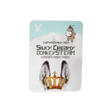Фото для Питательная тканевая маска с паровым кремом Elizavecca Silky Creamy Donkey Steam Cream Mask Pack