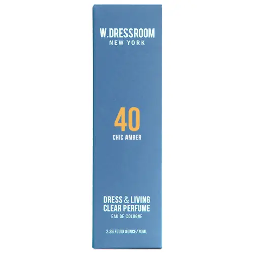 W.DRESSROOM DRESS LIVING CLEAR PERFUME № 40 CHIK AMBER 30ML Парфюмированная вода № 40