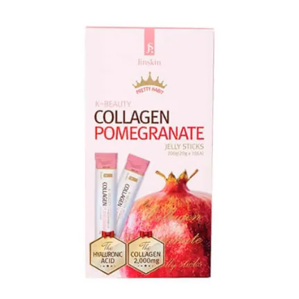 "K-Beauty Collagen Pomegranate Jelly Stick K-Beauty Коллагеновое желе в стиках с Гранатом" 20g*10EA