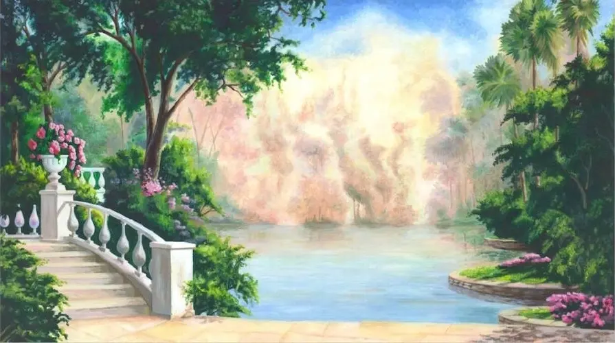 Фреска STEINBAU AMUR "Терраса у моря / озера"