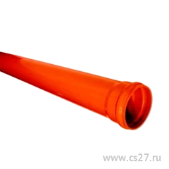 Фото для Труба ПП наружная с раструбом 110х3000х3,2