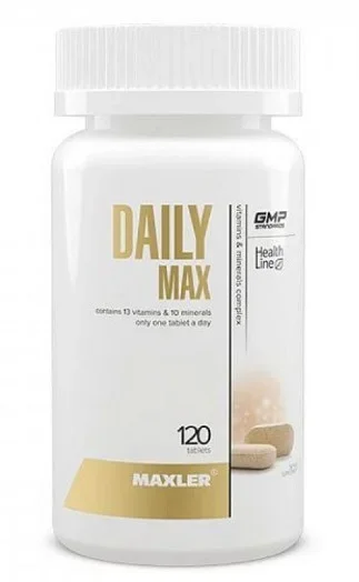 Витаминно-минеральный комплекс MAXLER Daily Max 120табл