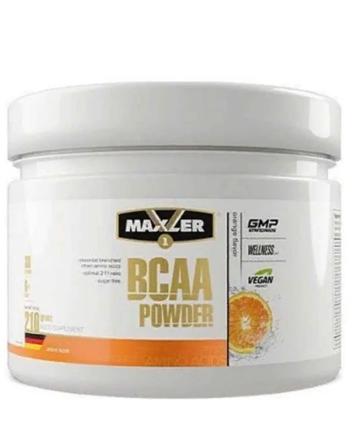 БЦАА MAXLER Powder 2:1:1 Sugar Free 210г. Апельсин
