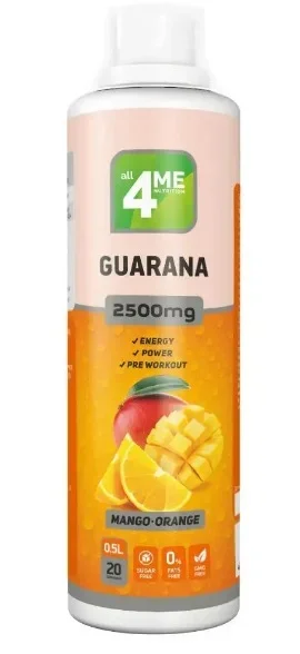 Гуарана 4ME NUTRITION 2500 500мл. Манго-апельсин