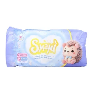 Фото для Трусики-подгузники Smami М 6-11кг 46шт