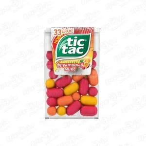 Фото для Драже tic tac фруктовый микс 16г