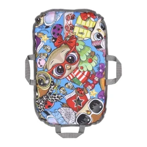 Фото для Ледянка comfort Сова прямоугольная голубая