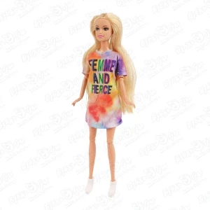 Фото для Кукла Lanson Toys модельная в ярком платье в ассортименте