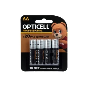 Фото для Батарейки Opticell Professional AA 4шт