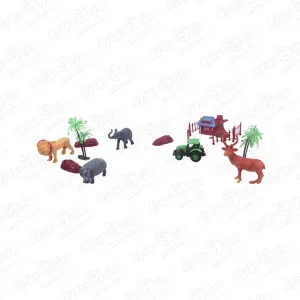 Фото для Набор игровой фигурки Lanson Toy Дикие животные