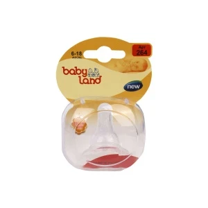 Фото для Соска babyland классическая силиконовая быстрый поток с 6-18мес