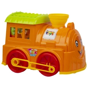 Фото для Конструктор Lanson Toys Паровоз мелкий блок 52элемента