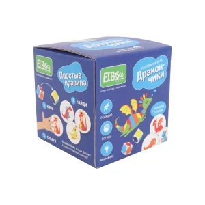 Фото для Игра настольная Дракончики 28 фишек и 2 кубика с 3лет