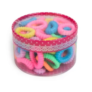 Фото для Резинки для волос разноцветные 80шт