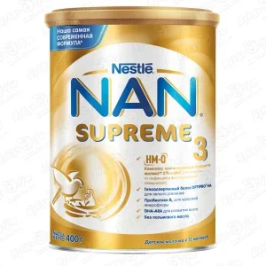 Молочко Nestle NAN SUPREME 3 400г с 12мес БЗМЖ