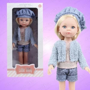 Фото для Кукла Little Milly блондинка в голубом костюме